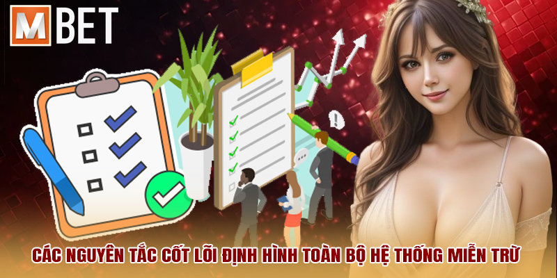 Các nguyên tắc cốt lõi định hình toàn bộ hệ thống miễn trừ